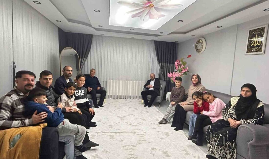 Muş’un Hasköy ilçesinde, Ramazan ayı dolayısıyla şehit aileleri ziyaret edildi.