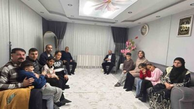 Muş’un Hasköy ilçesinde, Ramazan ayı dolayısıyla şehit aileleri ziyaret edildi.