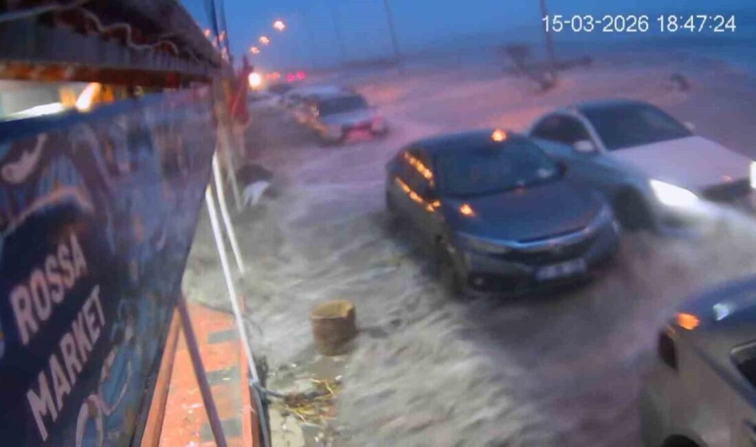 Hatay’da etkili olan kuvvetli fırtına ve yağış hayatı olumsuz etkilerken,