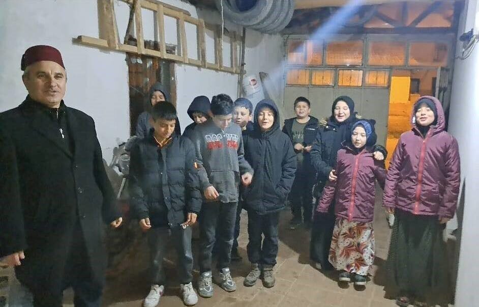 Kütahya’nın Hisarcık ilçesine bağlı Kutlubeyler köyünde, 7-10 yaş Kur’an Kursu