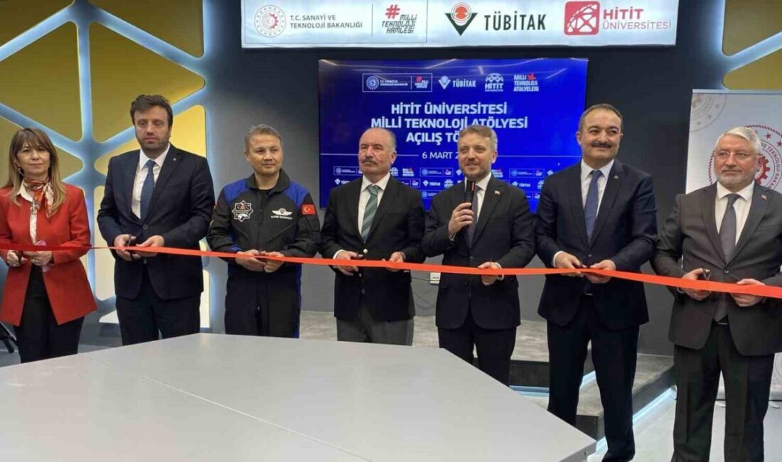 Çorum Hitit Üniversitesi bünyesinde kurulan “Milli Teknoloji Atölyesi”, Sanayi ve