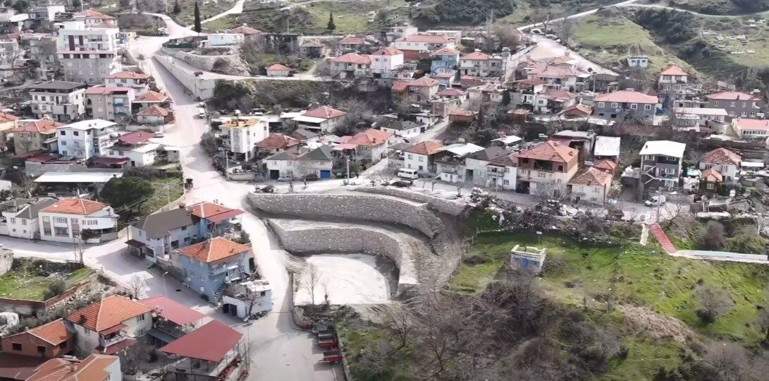 Honaz Belediyesi tarafından ilçeye kazandırılan Asar Parkı projesinde çalışmalar tamamlanma