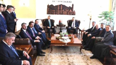 İçişleri Bakanı Mustafa Çiftçi ve Milli Eğitim Bakanı Yusuf Tekin,