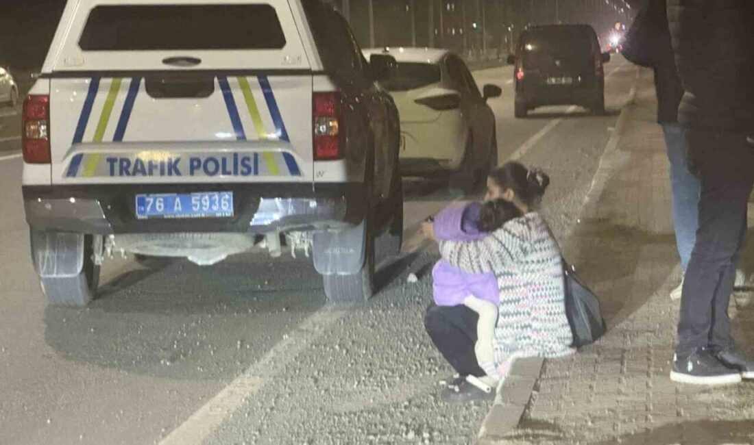 Iğdır–Doğubayazıt yolunda meydana gelen kazada, sürücünün ani manevrası faciayı kıl