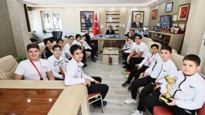 Balıkesir’de düzenlenen Okul Sporları Su Topu Yıldız Erkekler Türkiye Birinciliği’nde