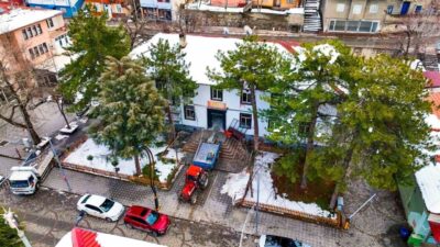 Erzincan’ın İliç ilçesinde geçmişte Hükümet Konağı olarak kullanılan tarihi bina,