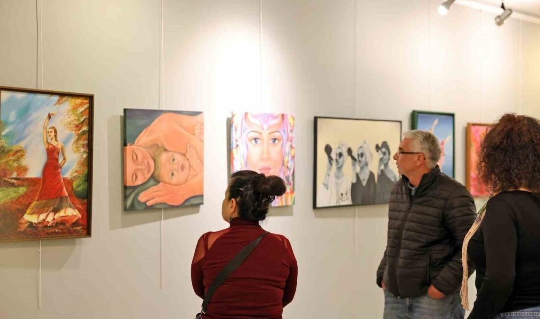 Baharın gelişini simgeleyen ’İlk Cemre’ isimli karma resim sergisi, Mersin