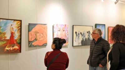 Baharın gelişini simgeleyen ’İlk Cemre’ isimli karma resim sergisi, Mersin