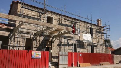 Aydın’ın İncirliova ilçesinde bulunan Tarihi İstasyon Binası’nda yürütülen aslına uygun