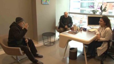 İstanbul’da yaşayan 91 yaşındaki Ali Bakırkalay’da bir anda konuşma bozukluğu,