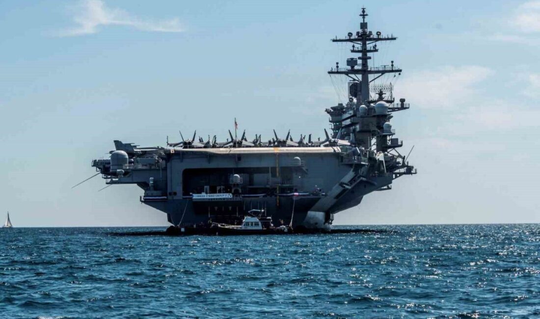 İran Devrim Muhafızları Ordusu, ABD’ye ait USS Abraham Lincoln uçak