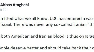 İran Dışişleri Bakanı Abbas Arakçi, ABD Dışişleri Bakanı Marco Rubio’nun
