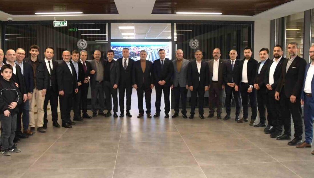 Samsun Ticaret ve Sanayi Odası’nda düzenlenen bayramlaşma töreni yoğun katılımla