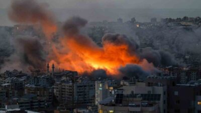 İsrail ordusu, Lübnan’ın başkenti Beyrut yakınlarındaki Dahiye bölgesine düzenlenen hava