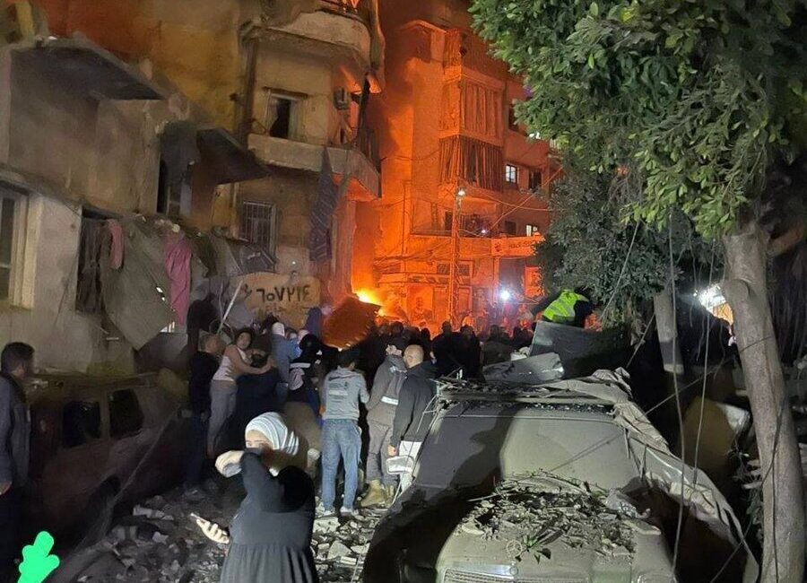 İsrail ordusundan yapılan açıklamada, Lübnan’daki Hizbullah’a ait hedeflere çok sayıda