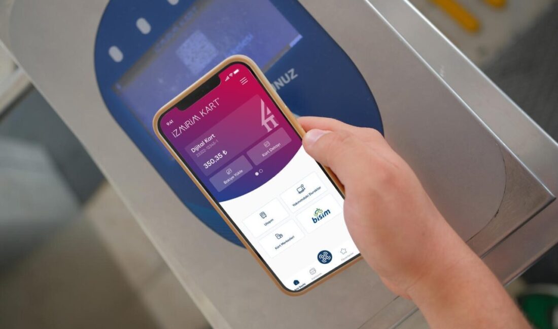 İzmir Büyükşehir Belediyesi’nin dijital ulaşım çözümlerinden biri olan Dijital İzmirim