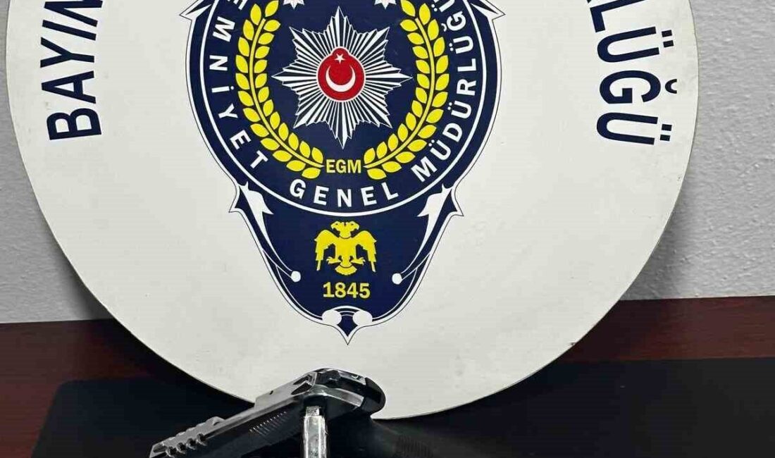 İzmir’in Bayındır ilçesinde polis ekiplerince bir iş yerine düzenlenen operasyonda