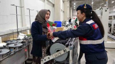 Yozgat İl Jandarma Komutanlığı ekipleri 8 Mart Kadınlar Günü dolayısıyla