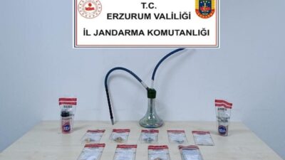 Erzurum’da jandarma ekipleri; narkotik, kaçakçılık ve organize suçlarla mücadele kapsamında