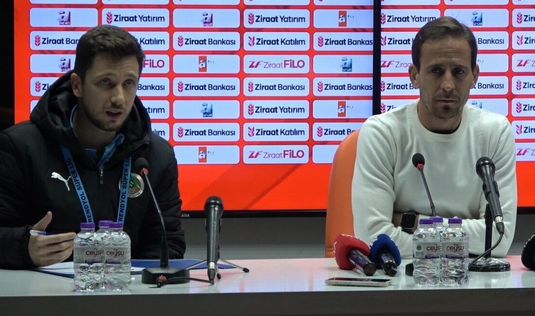 Corendon Alanyaspor Teknik Direktörü Joao Pereira, Galatasaray yenilgisinin ardından, “İlk