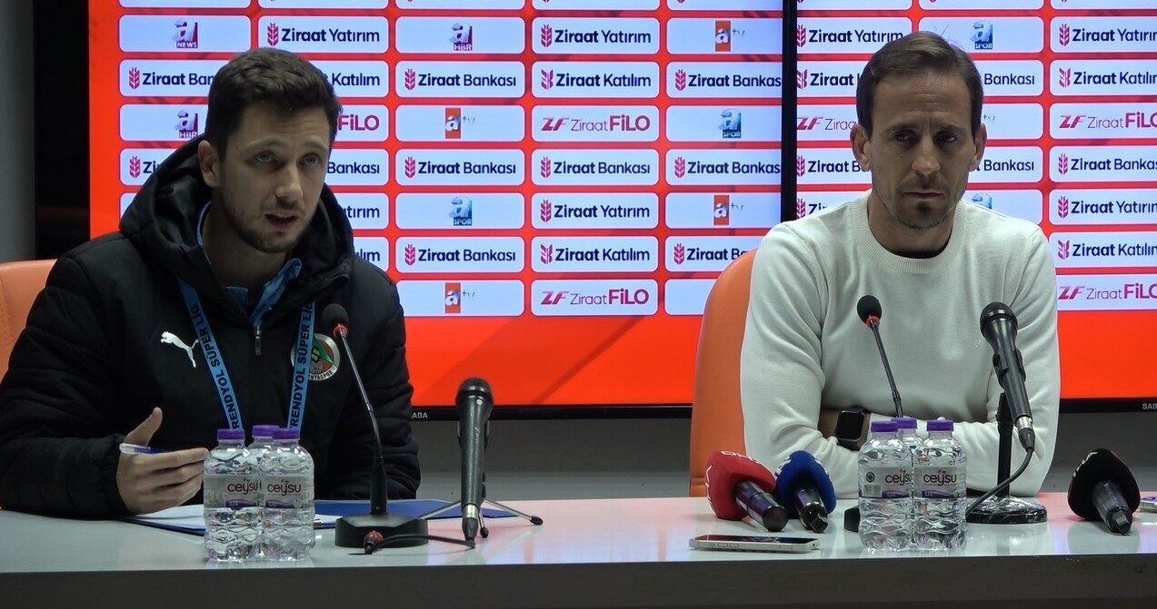 Corendon Alanyaspor Teknik Direktörü Joao Pereira, Galatasaray yenilgisinin ardından, “İlk