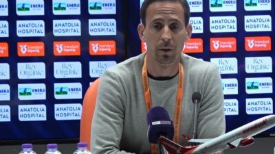 Corendon Alanyaspor Teknik Direktörü Joao Pereira Kocaelispor galibiyetinin ardından, ’’Şu