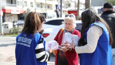 Aydın’ın Didim ilçesinde sahaya inen belediye ekipleri, kadınlar için oluşturdukları