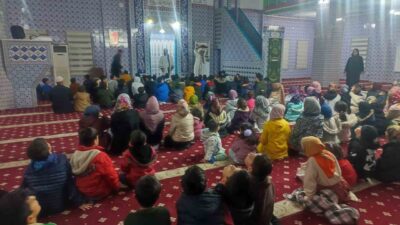 Adıyaman’ın Kahta ilçesinde bulunan Ülgen Camii bünyesinde eğitim gören 4-6