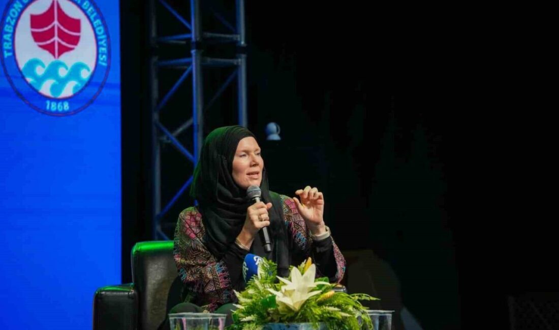 Trabzon Büyükşehir Belediyesi tarafından düzenlenen Ramazan Sohbetleri’nin konuğu olan Kanadalı