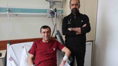 Almanya’nın Frankfurt kentinde yaşayan 2 çocuk babası Mustafa Katrancı, bacaklarında