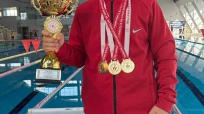 Karabük’te düzenlenen Okul Sporları Paletli Yüzme İl Seçmeleri’nde başarılı bir