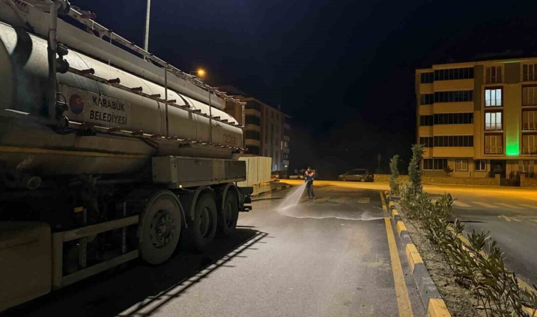 Karabük Belediyesi, şehir genelinde daha temiz ve sağlıklı bir yaşam