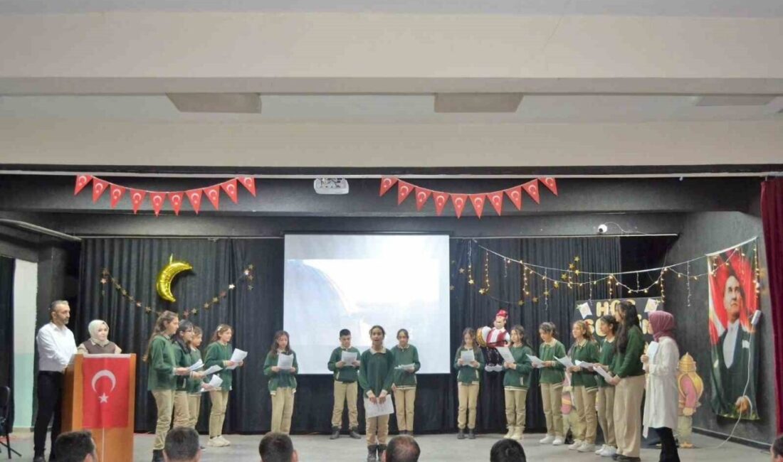 Karaçoban ilçesinde “Maarifin Kalbinde Ramazan” etkinlikleri kapsamında İsmet İnönü Ortaokulu