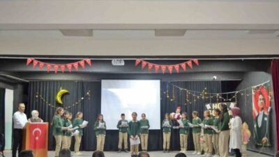 Karaçoban ilçesinde “Maarifin Kalbinde Ramazan” etkinlikleri kapsamında İsmet İnönü Ortaokulu