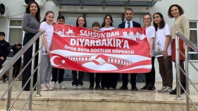 Samsun’dan Diyarbakır’a Ömür Boyu Dostluk Köprüsü Projesi kapsamında, Diyarbakır’ın Çermik