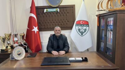 Kars 36 Spor Kulüp Başkanı Osman Yaşar Uluman, başkanlık görevini