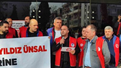 Karşıyaka Belediyesi iştiraki Kent A.Ş.’de çalışan 540 işçi, 7 aydır