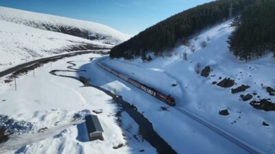 Kars’ta Ramazan Bayramı tatiliyle birlikte Doğu Ekspresi’ne olan ilgi yoğunlaştı.