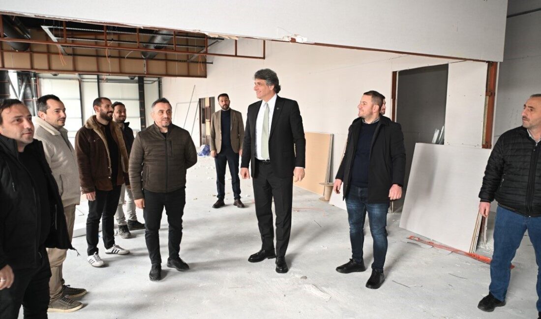 Kartepe’de her yaştan vatandaşa hizmet verecek yeni spor kompleksinin yapım