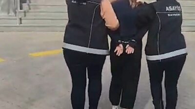 Kayseri’de polis ekipleri tarafından düzenlenen operasyonda ‘hırsızlık’ suçundan 30 yıl