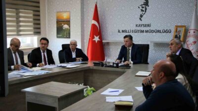 İl Millî Eğitim Müdürü Coşkun Esen’in göreve başlamasıyla birlikte Kayseri’de