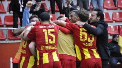 Süper Lig’in 27. haftasında Fatih Karagümrük’ü 1-0 mağlup eden Kayserispor,