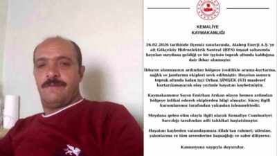 Kemaliye Kaymakamlığı, 26 Şubat 2026 tarihinde ilçe sınırlarında meydana gelen