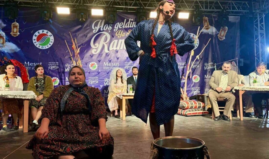 Kepez Kent Tiyatrosu, “Düğün Hatırası” adlı köy seyirlik oyunu ile