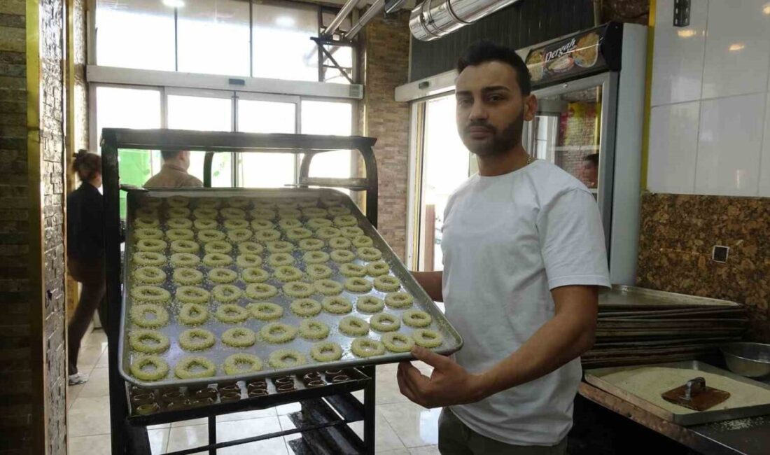 Kilis’te Ramazan Bayramı öncesi yöresel lezzetlerden kahkeye talep artınca üretim