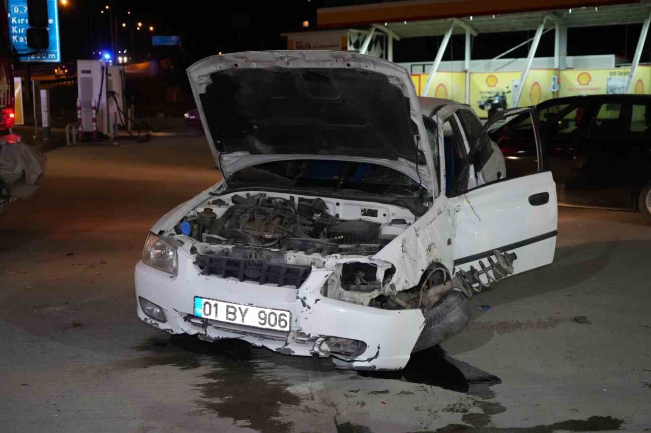 Kırıkkale’de kontrolden çıkan otomobilin takla attığı kazada bir kişi yaralandı.
