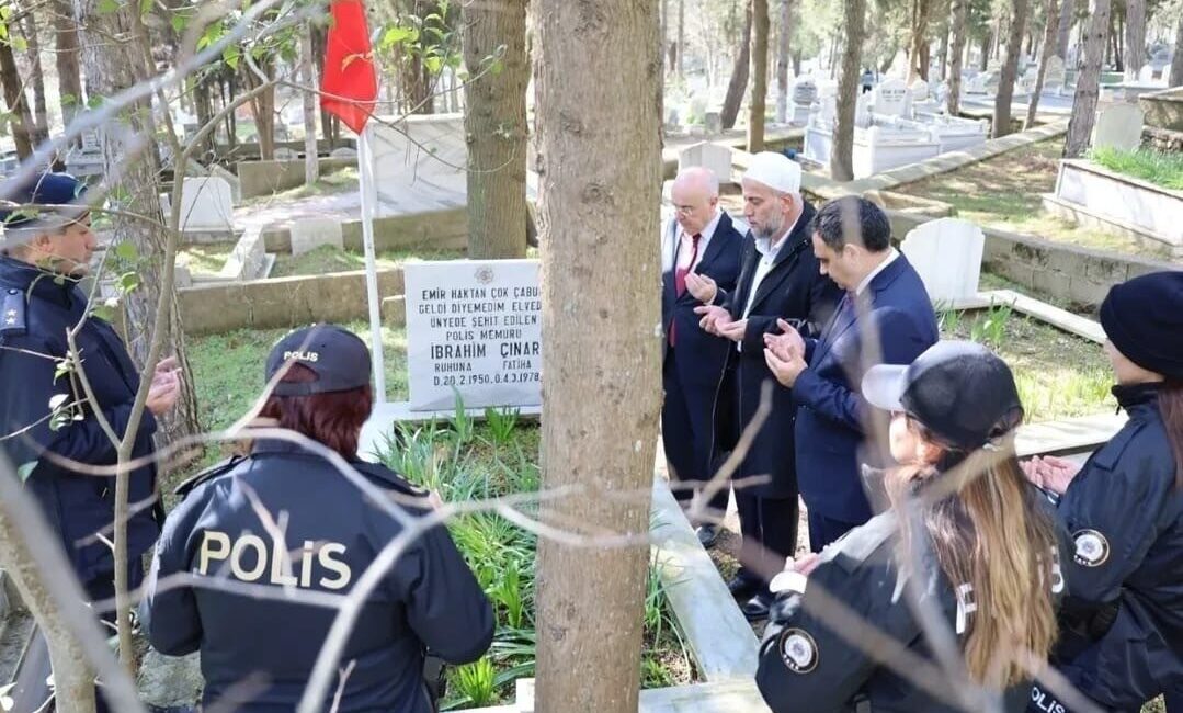 Kırklareli’nin Vize ilçesinde, şehit polis memuru İbrahim Çınar şehadetinin sene-i