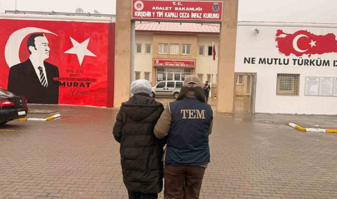 KIRŞEHİR (İHA) – Kırşehir’de hakkında 6 yıl kesinleşmiş cezası olan