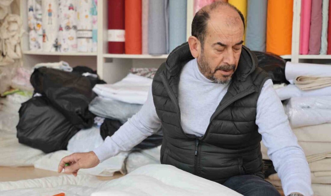 KIRŞEHİR (İHA) – Kırşehir’de yorgancılar, yaz ve sonbahar döneminin dışında