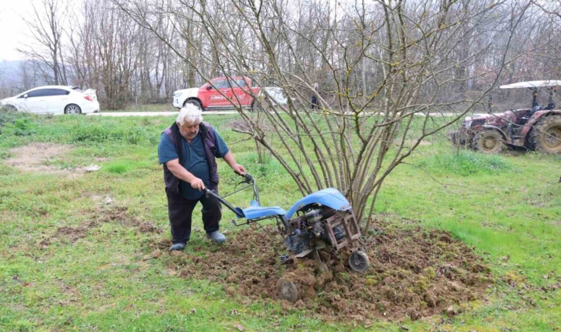 Kocaeli’de tarımsal üretimi artırmak amacıyla çiftçilere sağlanan yüzde 50 hibeli